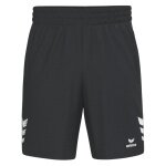 Erima Celebrate 125 Short Sports Trousers (100% Polyester, elastic waistband with drawstring) short black men's