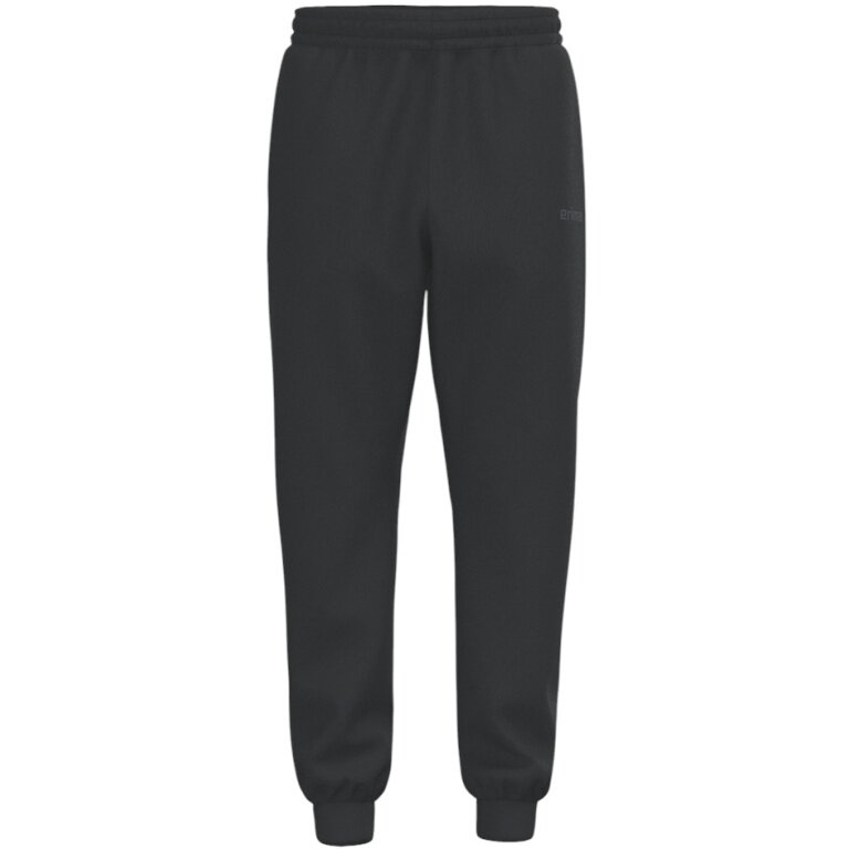 Erima Sports Trousers TS Pant (elastic waistband) long black men's