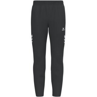 Erima Celebrate 125 Training Pants (elastic waistband with drawstring) long black men's sports trousers