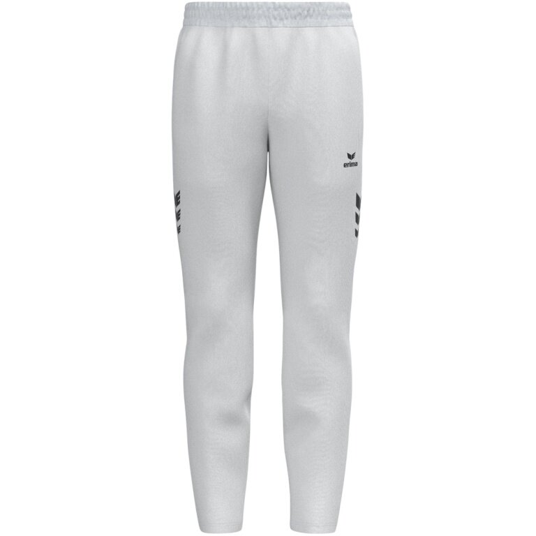 Erima Celebrate 125 Training Pants (elastic waistband with drawstring) long white men's sports trousers