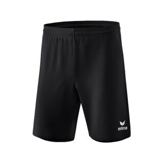Erima Rio 2.0 Short Sports Trousers (100% Polyester, lightweight, elastic material) short black men's