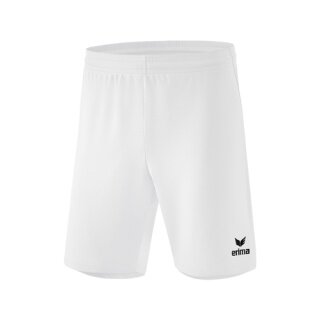 Erima Rio 2.0 Short Sports Trousers (100% Polyester, lightweight, elastic material) short white men's