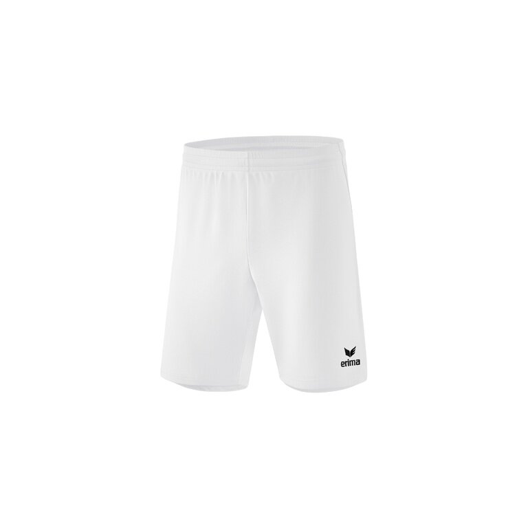 Erima Rio 2.0 Short Sports Trousers (100% Polyester, lightweight, elastic material) short white men's