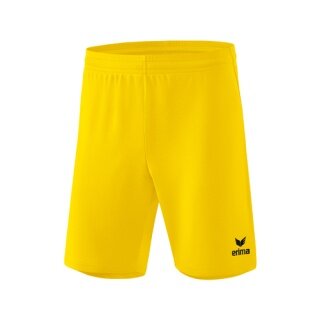 Erima Rio 2.0 Short Sports Trousers (100% Polyester, lightweight, elastic material) short yellow men's