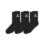Erima Sportsock Crew (Cotton) black - 3 pairs