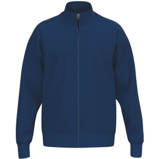 Erima Sweat Jacket TS - Mixed Fabric - Navy Blue Men's