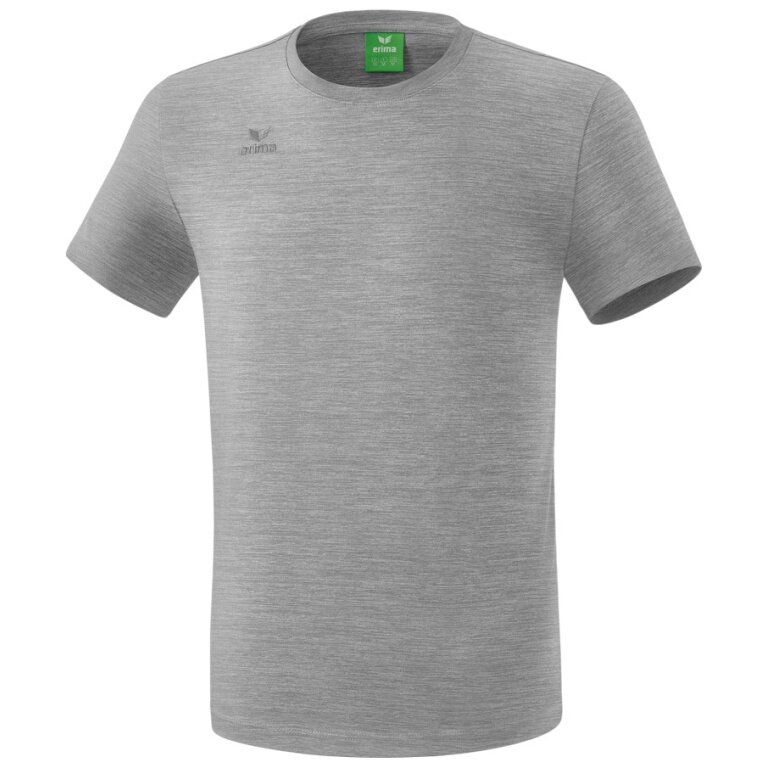 Erima Sports T-shirt Team Sport (100% Cotton, breathable) grey Men's