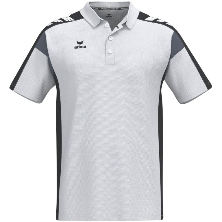 Erima Tennis Polo Celebrate 125 Function (100% recycled polyester, quick-drying) white/black men's
