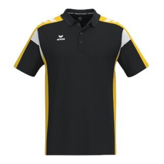 Erima Tennis Polo Celebrate 125 Function (100% recycled polyester, quick-drying) black/yellow men's