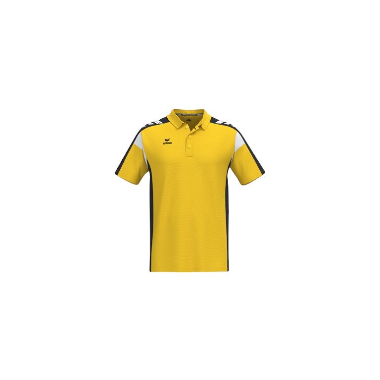Erima Tennis Polo Celebrate 125 Function (100% recycled polyester, quick-drying) yellow/black men's