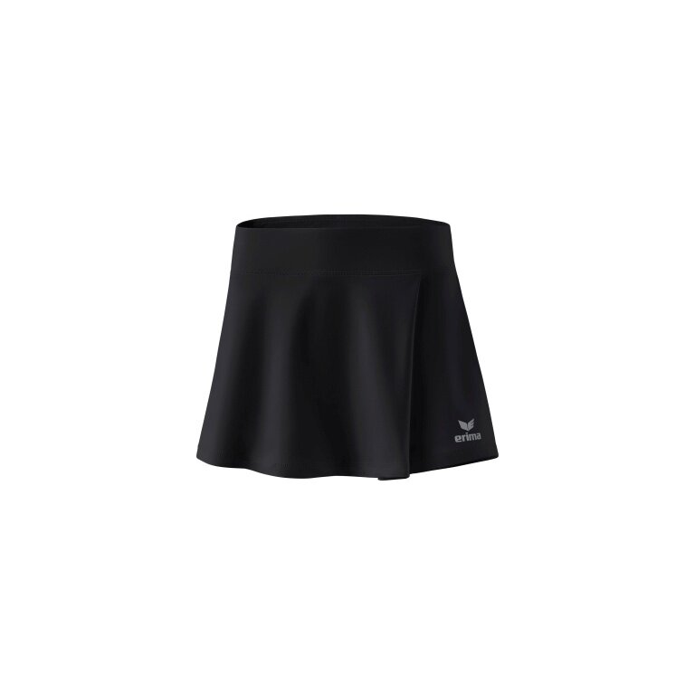 Erima Tennis Skirt Performance (with inner shorts, side pleat) black Women