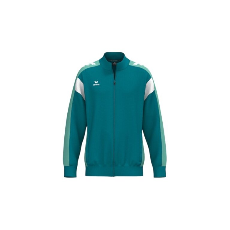 Erima Training Jacket Celebrate 125 (breathable, 100% polyester) tahitian blue/mint men's
