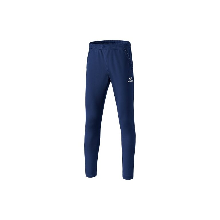 Erima Training Trousers Pant Premium One 2.0 Slim Fit long navy blue Boys