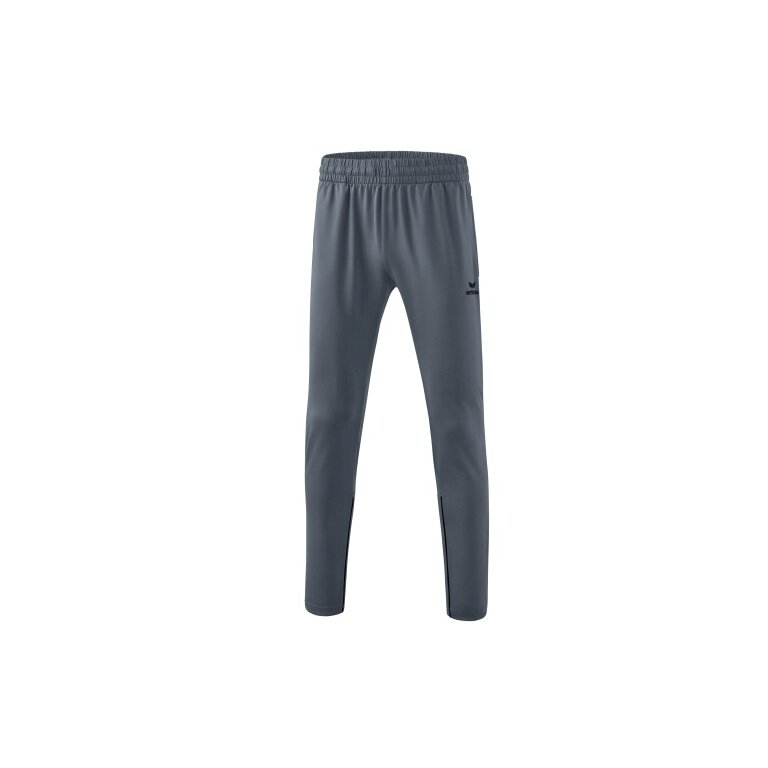 Erima Training Pants Performance (durable, stretchy and super light) long dark grey/black Men