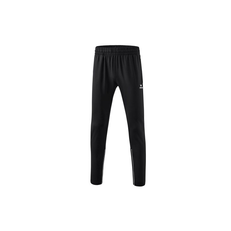 Erima Training Pants Performance (durable, stretchy and super light) long black/white Boys
