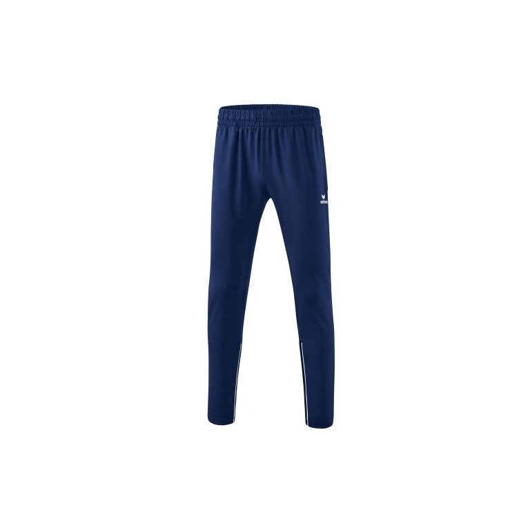 Erima Training Pants Performance (durable, stretchy and super light) long navy blue/white Boys