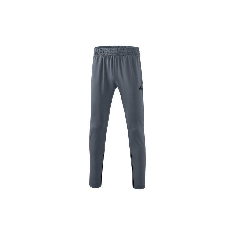 Erima Performance Training Trousers (durable, stretchy and super lightweight) long dark grey/black Boys