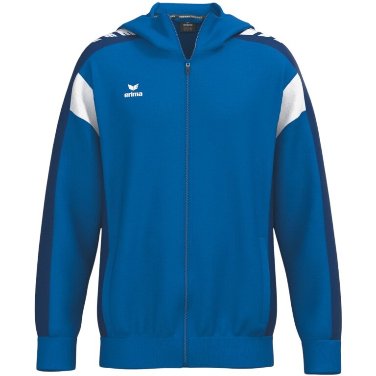 Erima Celebrate 125 Training Jacket with Hood (breathable, 100% polyester) royal blue Children