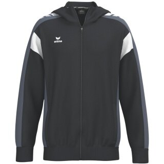 Erima Celebrate 125 Training Jacket with Hood (breathable, 100% Polyester) black Men's