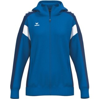 Erima Celebrate 125 Training Jacket with Hood (breathable, 100% polyester) royal blue Ladies