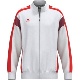 Erima Training Jacket Celebrate 125 (breathable, 100% polyester) white/red men's