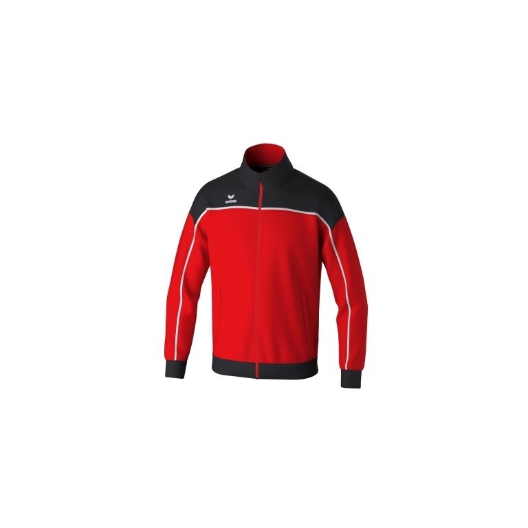Erima Training Jacket Change (recycled Polyester, high wearing comfort) red/black/white men's