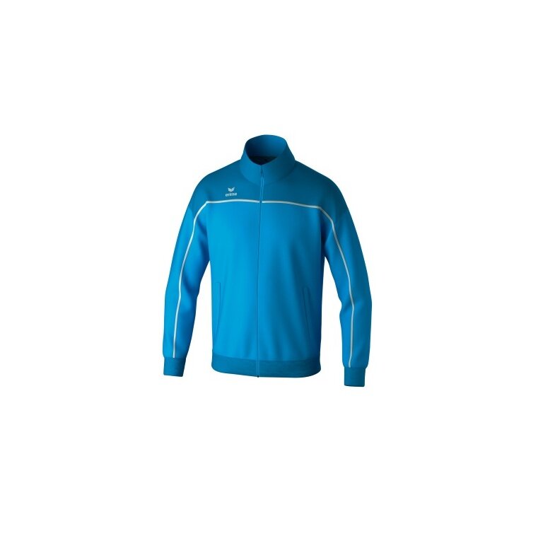 Erima Training Jacket Change (recycled Polyester, high wearing comfort) curacao blue/white Boys