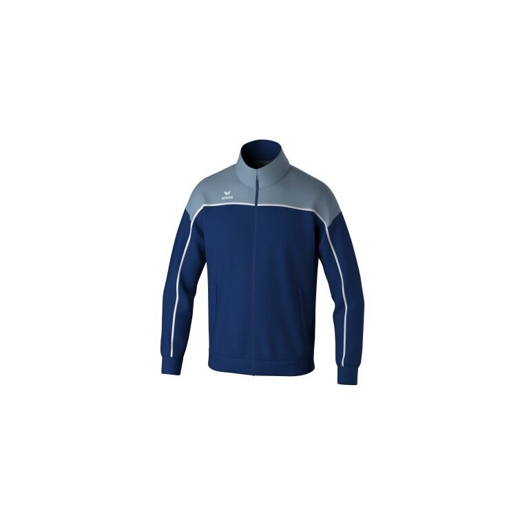 Erima Training Jacket Change (recycled Polyester, high wearing comfort) navy blue/denim blue/white Boys