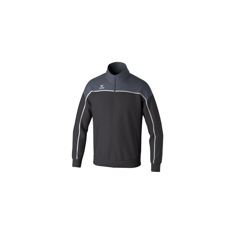 Erima Training Jacket Change (recycled Polyester, high wearing comfort) black/grey/white Men's