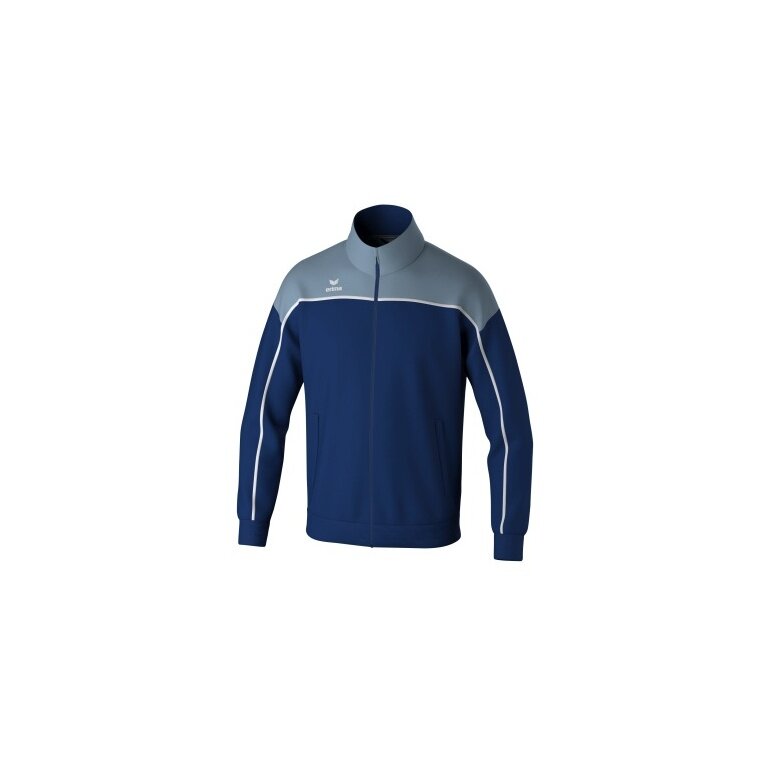 Erima Training Jacket Change (recycled Polyester, high wearing comfort) navy blue/denim blue/white Men's