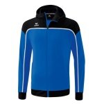 Erima Training Jacket Change with Hood (recycled Polyester, durable, with zip pockets) blue/black Boys