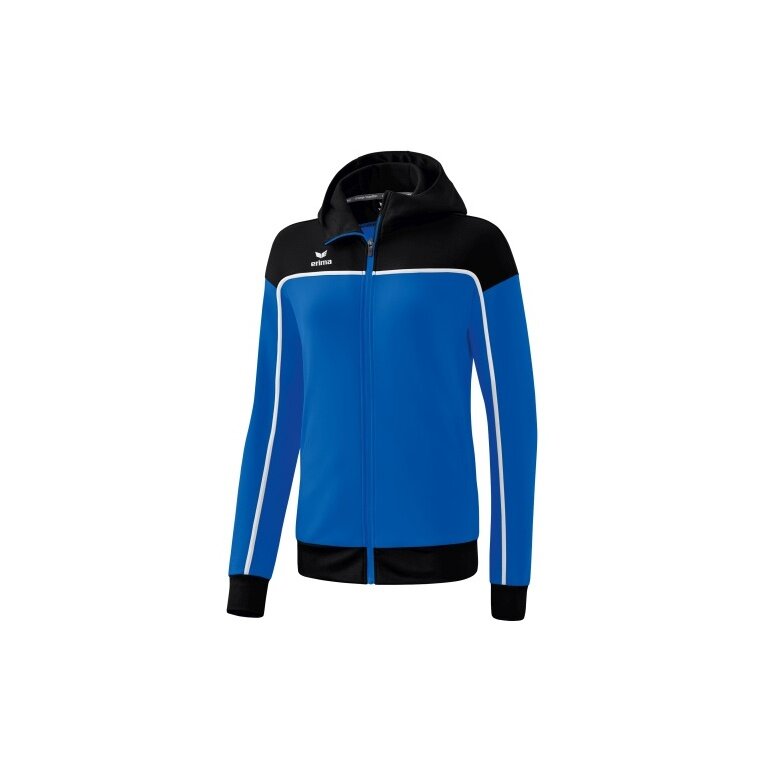 Erima Training Jacket Change with Hood (durable, with zip pockets) royal blue/black Women