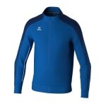 Erima Training Jacket Evo Star (Stand-up Collar, Durable) Royal Blue/Navy Blue Men's