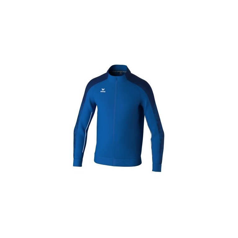 Erima Training Jacket Evo Star (Stand-up Collar, Durable) Royal Blue/Navy Blue Kids