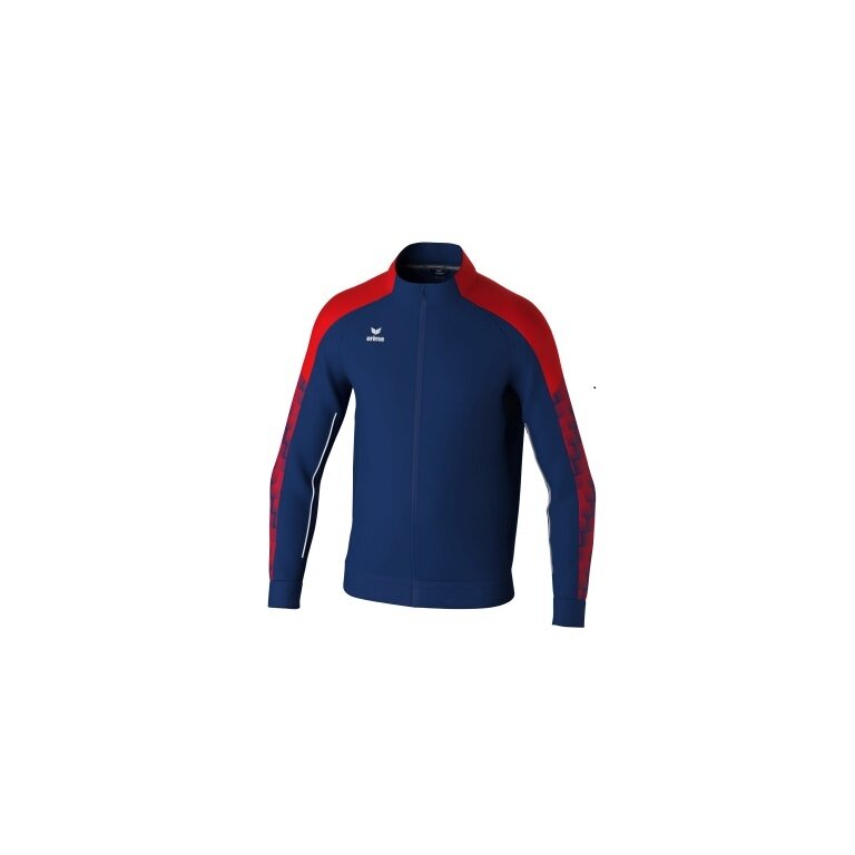 Erima Evo Star Training Jacket (Stand-up Collar, Durable) navy blue/red Men's