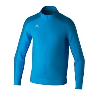 Erima Evo Star Training Jacket (Stand-up Collar, Durable) Curacao Blue Men's