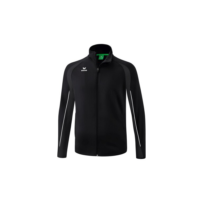 Erima Training Jacket Liga Star Polyester (stand-up collar, durable) black/white Boys