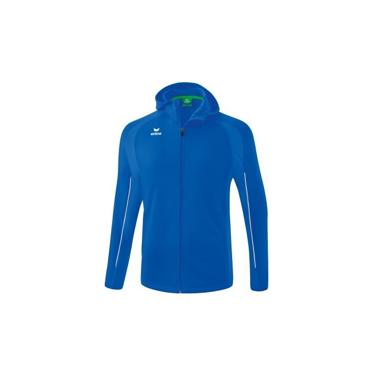 Erima Training Jacket Liga Star with Hood (durable and elastic functional material) royal blue/white Boys