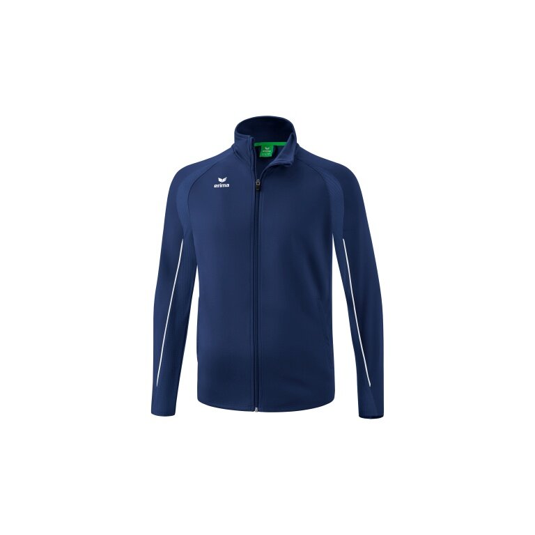 Erima Training Jacket Liga Star Polyester (stand-up collar, durable) navy blue/white Men