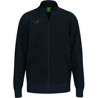 Erima Premia Training Jacket (mixed fabric, comfortable fit) black men's