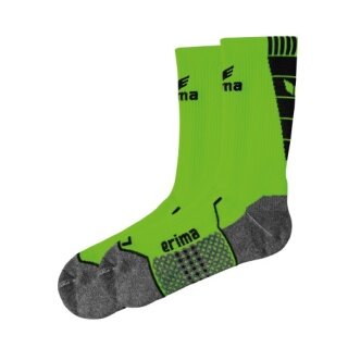 Erima Training Socks Crew green/black - 1 Pair
