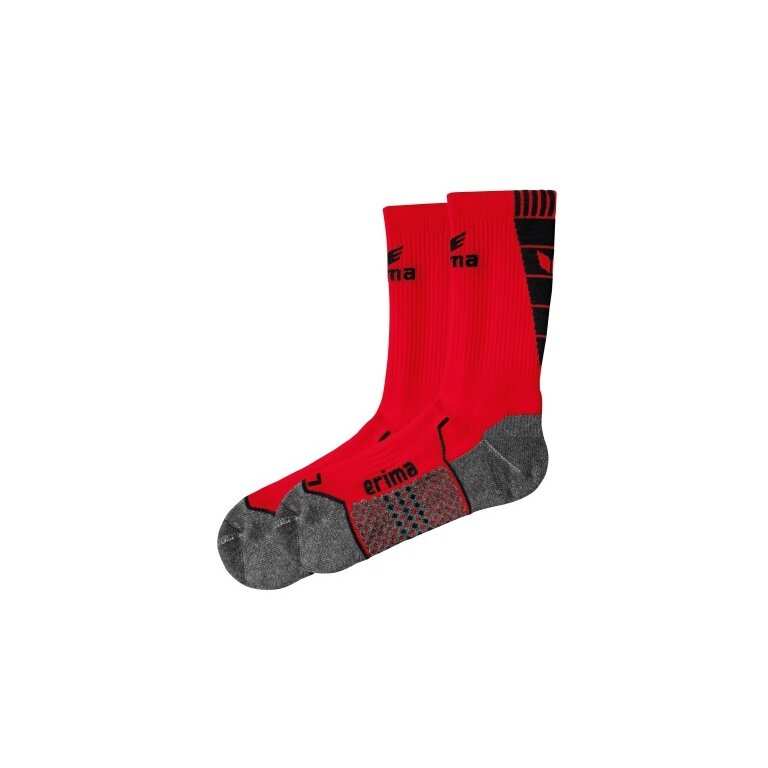 Erima Training Socks Crew red/black - 1 Pair