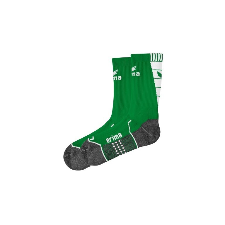 Erima Training Socks Crew emerald green/white - 1 Pair