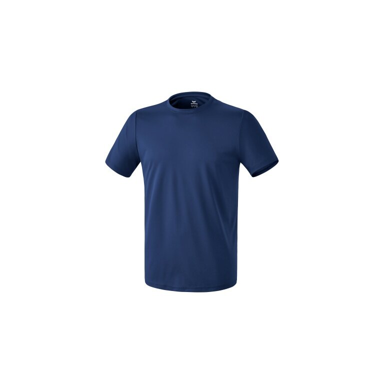 Erima Sport T-shirt Basic Functional Team Sports (100% Polyester) Navy Blue Men