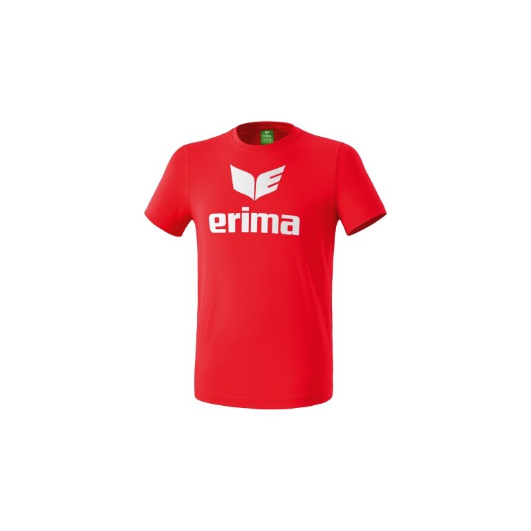 Erima Sport T-shirt Basic Promo Logo (100% Cotton) Red Men