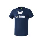 Erima Sport T-shirt Basic Promo Logo (100% Cotton) Navy Blue Men