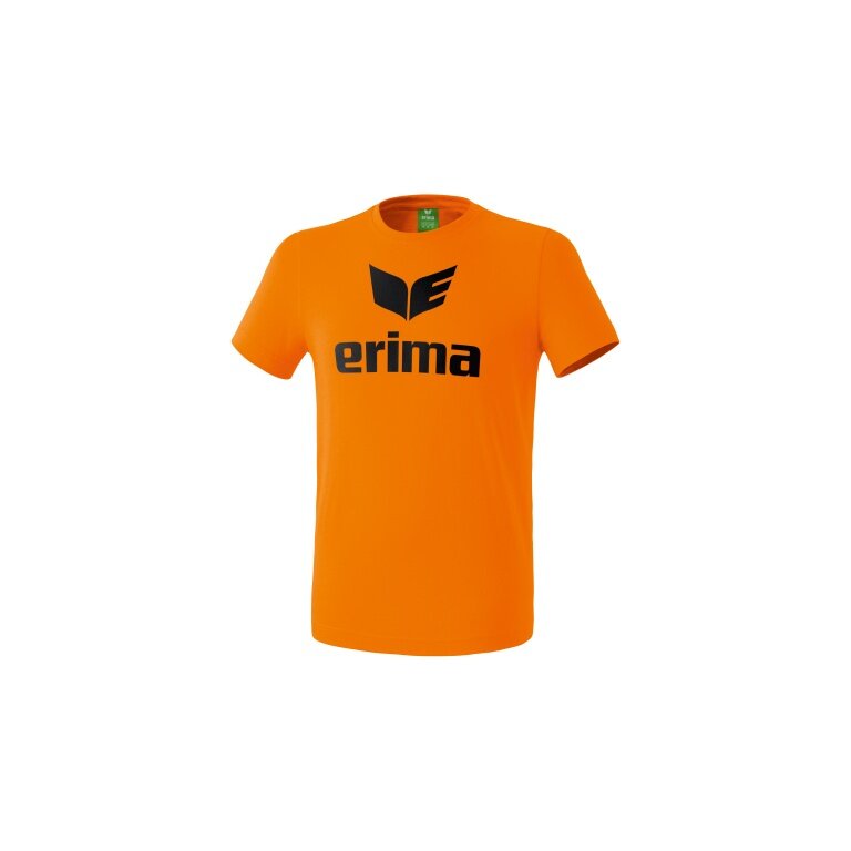 Erima Sport T-shirt Basic Promo Logo (100% Cotton) Orange Men