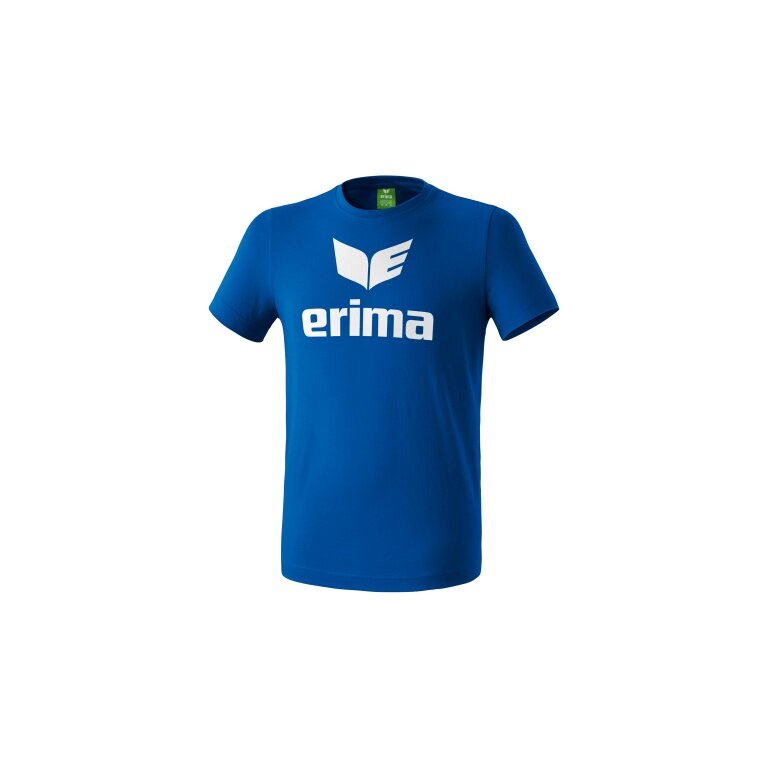 Erima Sport T-shirt Basic Promo Logo (100% Cotton) Royal Blue Boys