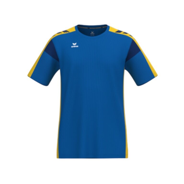 Erima Sport T-shirt Function Celebrate 125 (lightweight, quick-drying) royal blue/yellow men's