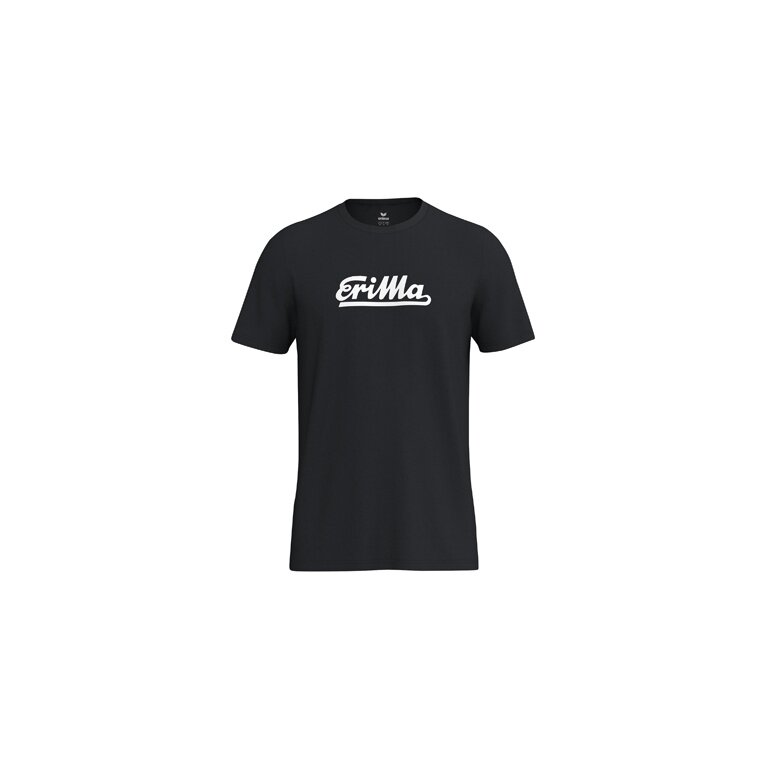 Erima Leisure T-shirt Retro 2.0 (100% Cotton) black Men's